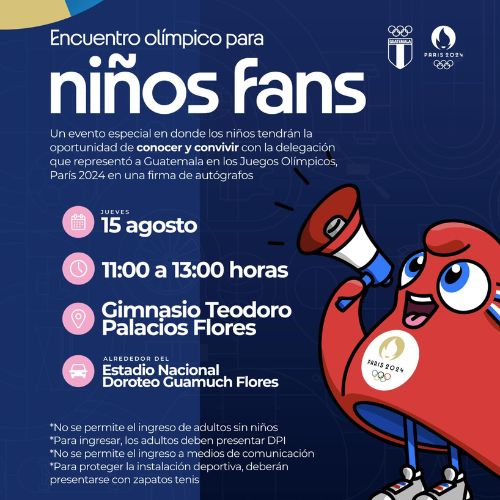 Este 2024 Encuentro olímpico para niños fans en Guatemala