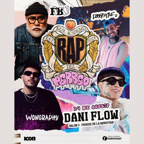Este 2024 La Real Academia del Perreo con Dani Flow en Guatemala