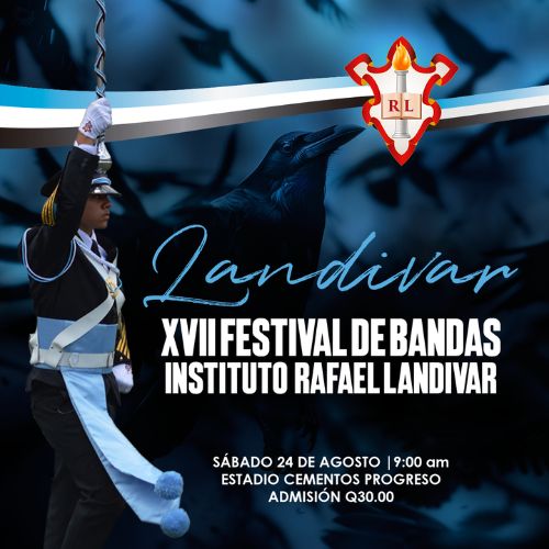 Este 2024 XVII Festival de Bandas del Instituto Rafael Landívar