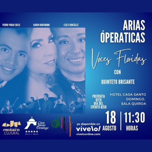 Este 2024 concierto de Quinteto Brisante en Antigua Guatemala