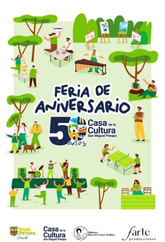 Feria 50 años casa de la cultura san miguel petapa