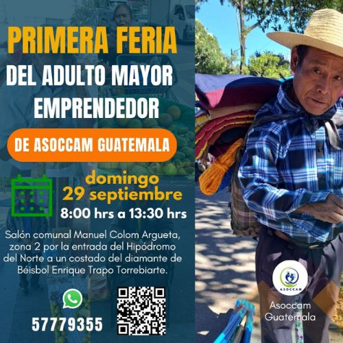 Feria del Adulto Mayor Emprendedor en Guatemala