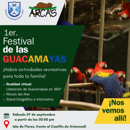 Festival de las Guacamayas en Petén