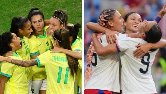 Brasil vs EEUU fútbol femenino París 2024