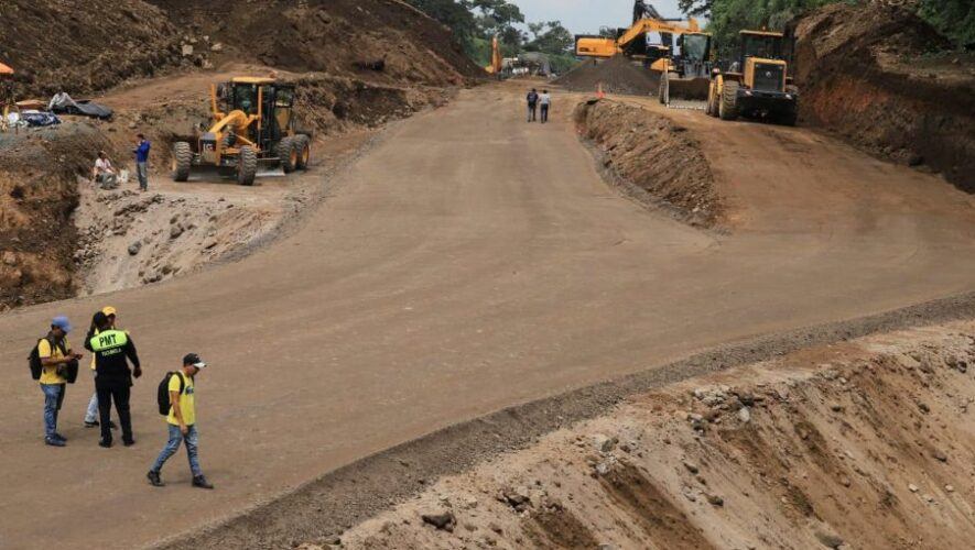 Habilitaron Paso en la autopista Palín-Escuintla