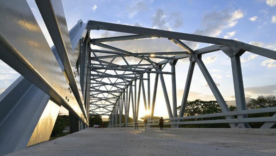 Inauguraron puente vehicular El Tule en Asunción Mita, Jutiapa