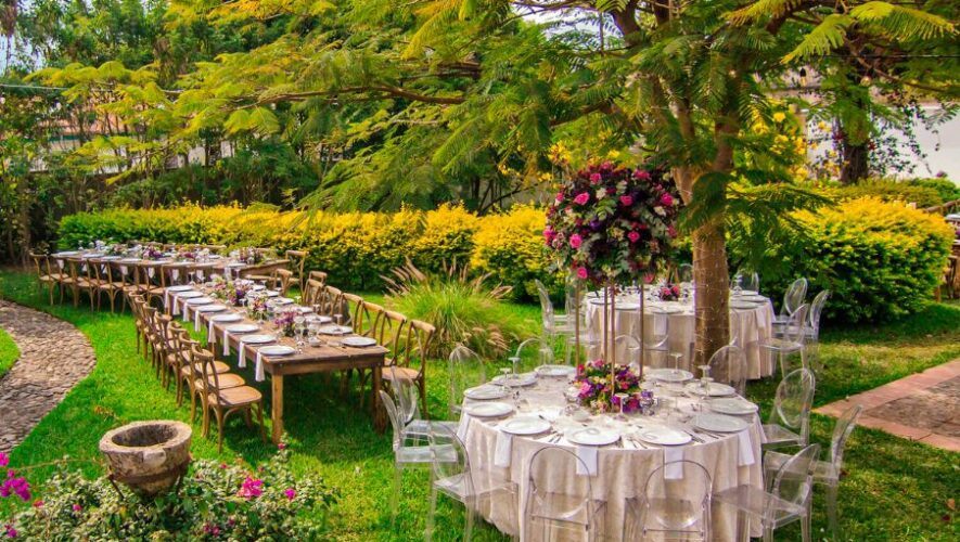 Jardines de ensueño para casarse en Guatemala