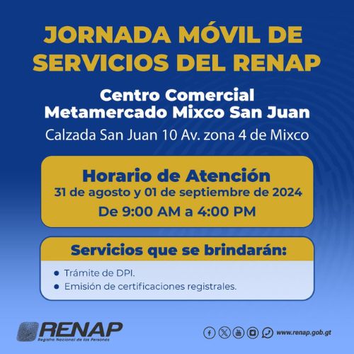 Jornada móvil Renap