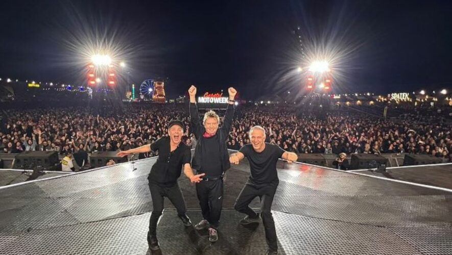 La banda Call The Police en concierto en Guatemala este 2024