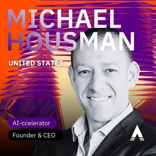 Michael Housman, expositor en Volcano Innovation Summit 2024 en Guatemala