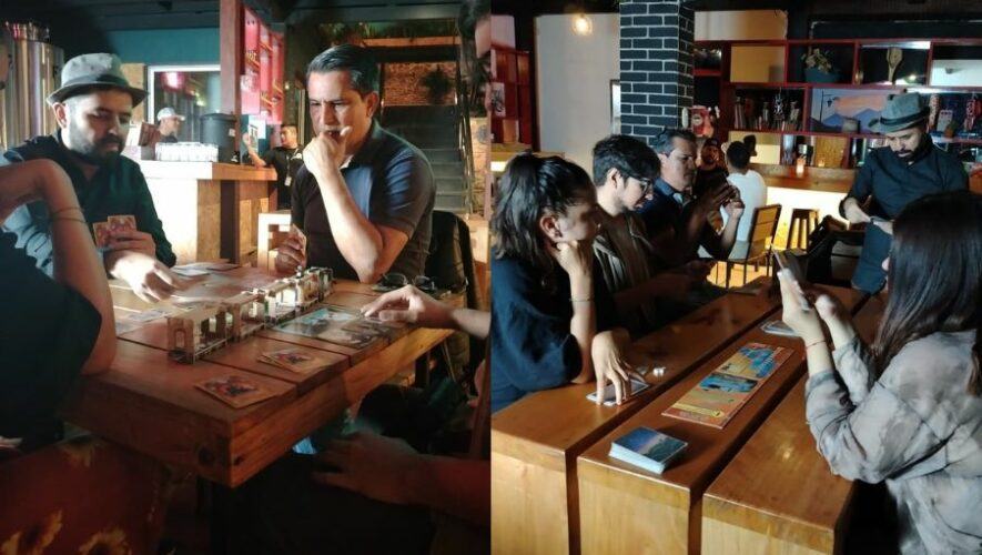 Noche de juegos de mesa en Antigua Guatemala este 2024