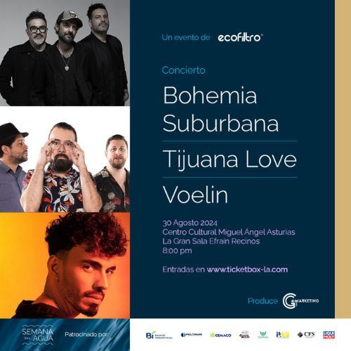 Presentación en la Cartelera Cultural de Agosto en el Teatro Nacional