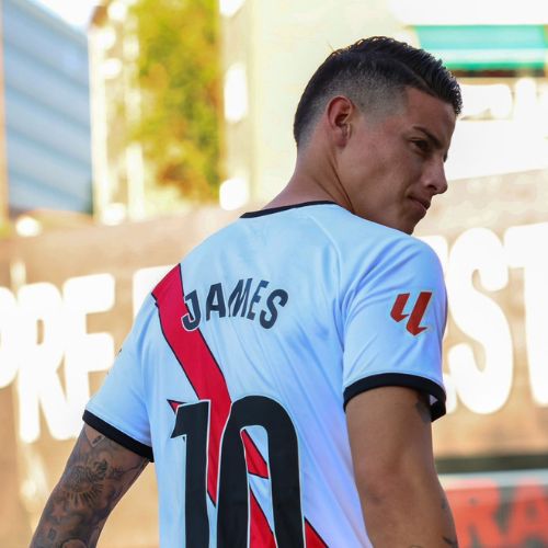James Rodríguez con el Rayo Vallecano