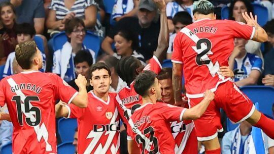 Celebración Rayo Vallecano