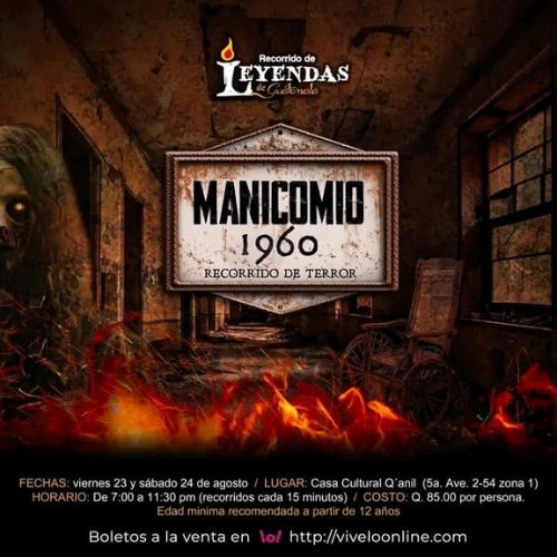 Recorrido de terror Manicomio 1960