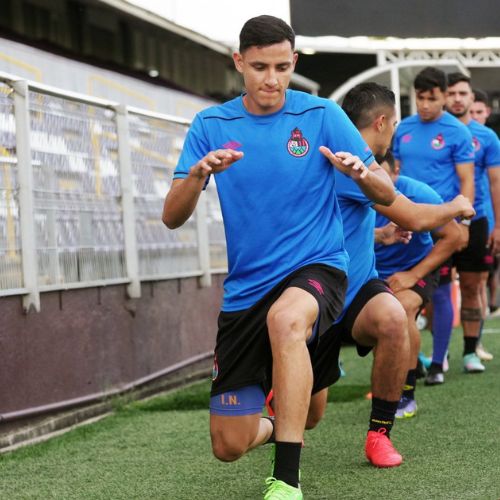 José Carlos Martínez entrenando
