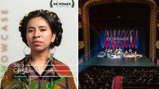 Sara Curruchich se presentará en WOMEX 2024
