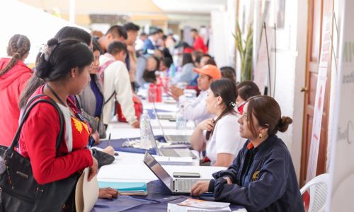 Segunda Feria Nacional de Empleo 2024 del Mintrab en Guatemala