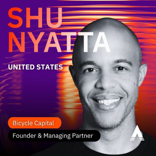 Shu Nyatta, expositor en Volcano Innovation Summit 2024 en Guatemala