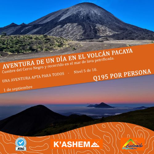 Tour de un día por el Volcán Pacaya en Guatemala