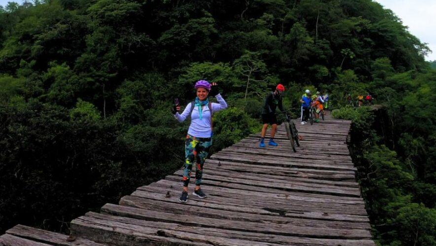 Traves&iacute;a en bicicleta &laquo;Ruta del Ferrocarril del Norte&raquo; este 2024 en Guatemala