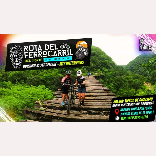 Travesía en bicicleta «Ruta del Ferrocarril del Norte»