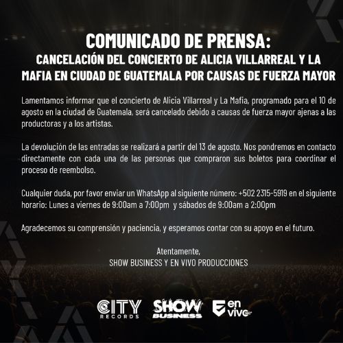 concierto Alicia Villarreal