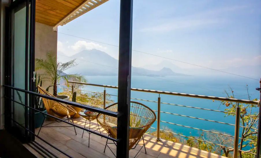 Villa Melitta, un Airbnb con vistas al Lago de Atitlán
