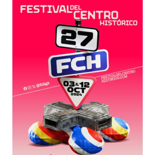 Actividades gratutias del Festival del Centro Histórico en Guatemala 2024
