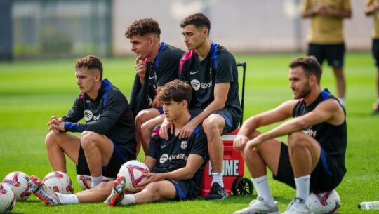 Entrenamiento Barcelona