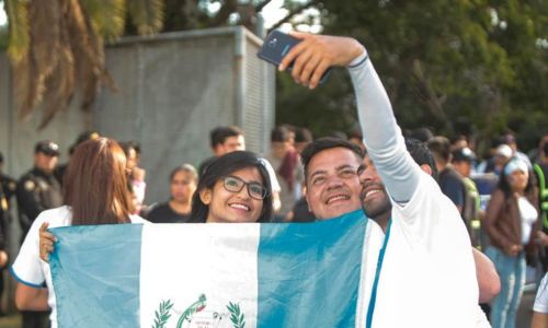 Cierres vehiculares por el partido Guatemala vs Costa Rica zonas 1 y 5 Ciudad Guatemala