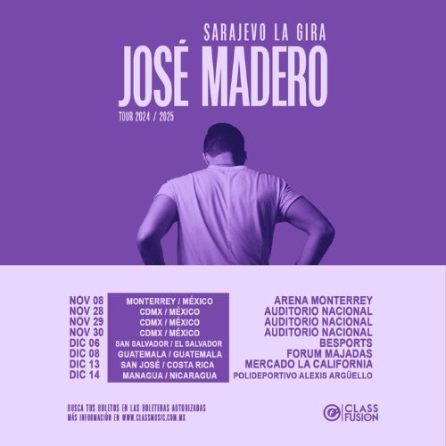 Concierto de José Madero en Ciudad de Guatemala