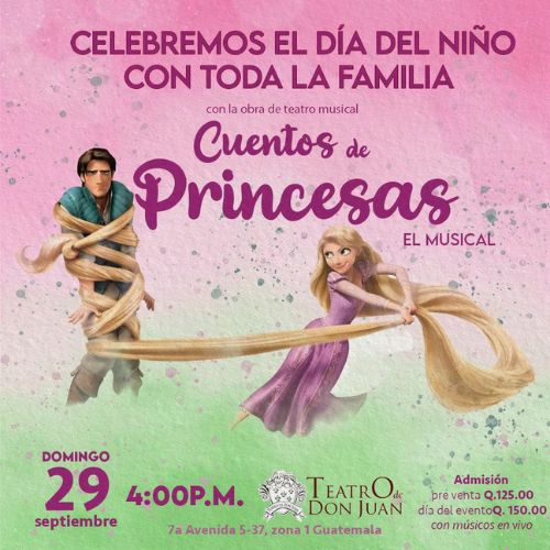 Cuentos de Princesas El Musical 2024 Guatemala