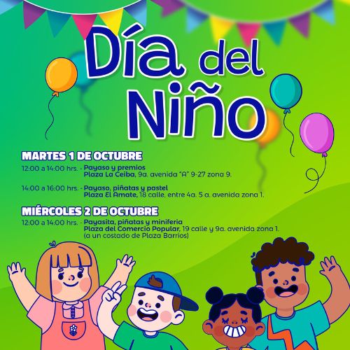Día del Niño 2024 en Guatemala