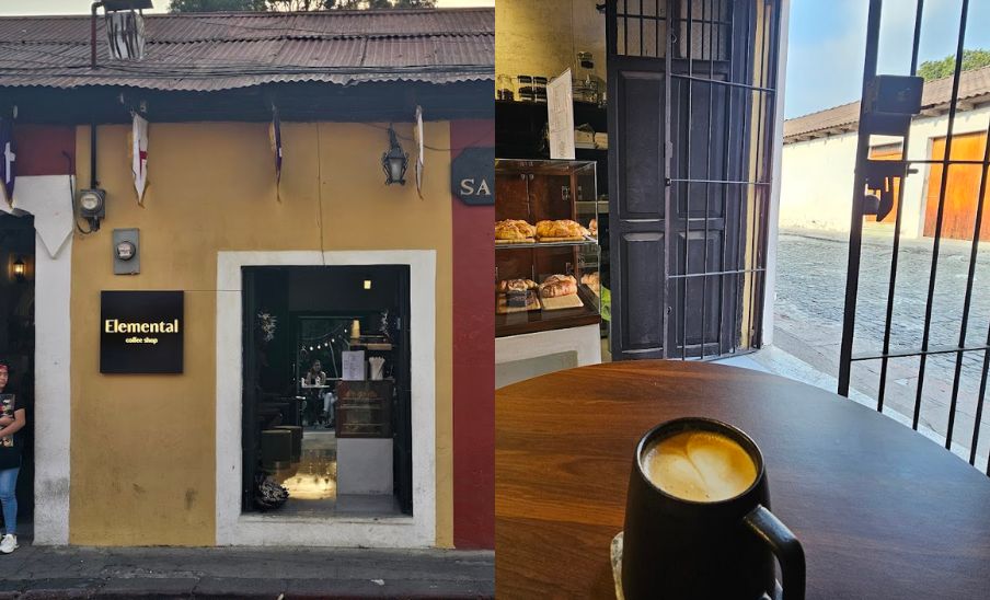 Elemental Coffee Shop, una cafetería que une lo moderno y colonial en Antigua Guatemala