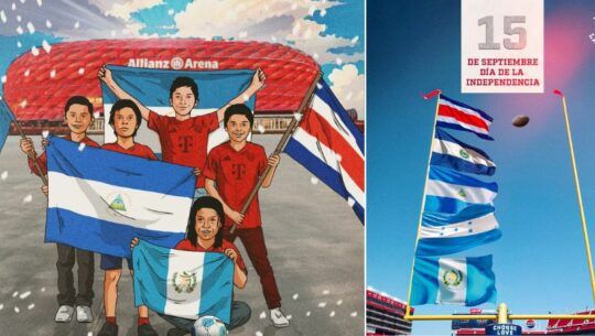 Equipos del mundo felicitaron a Guatemala por el 203 aniversario de Independencia