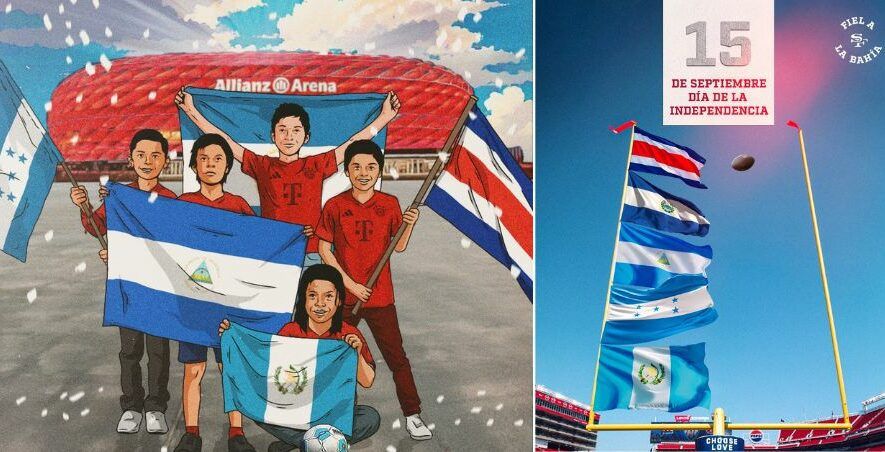 Equipos del mundo felicitaron a Guatemala por el 203 aniversario de Independencia