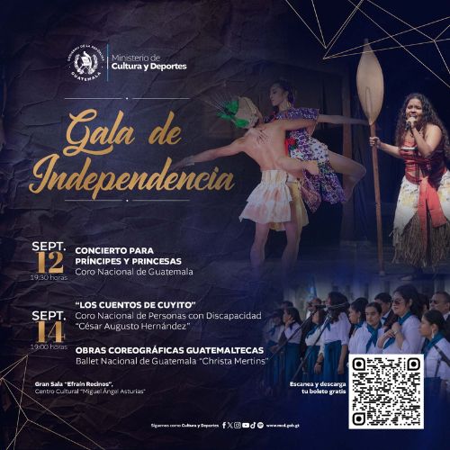 Este 2024 la Gala de Independencia 2024 de Guatemala