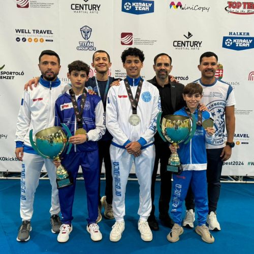 Deportistas de kickboxing
