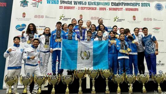 Atletas de kickboxing