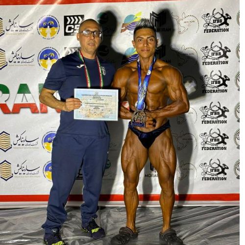 Jorge Daniel Patzán de fisicoculturismo