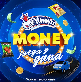 «Juega y gana con Yummies Money» sorteará premios en efectivo de hasta US$1,000 en Guatemala