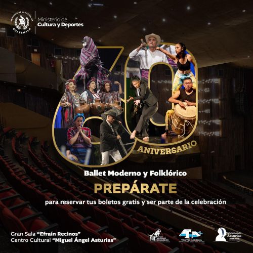La Celebración por el 60 aniversario del Ballet Moderno y Folklórico