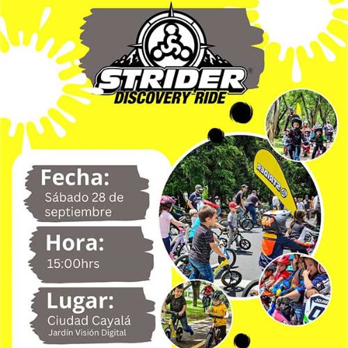 Los Paseos en bicicleta con Strider Bikes este 2024