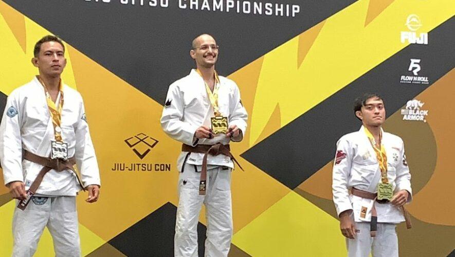 Luis Ángel González, gana el oro en el Mundial de Masters de Jiu-Jitsu en Las Vegas