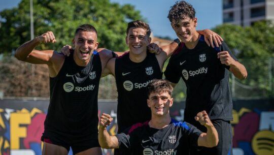 Jugadores del FC Barcelona