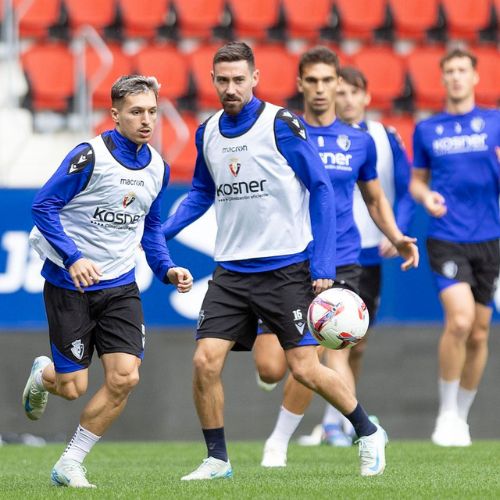 Jugadores del Osasuna