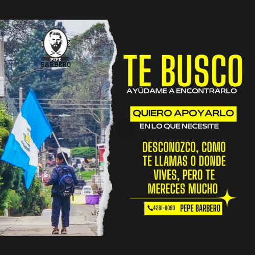 Pepe Barbero y su búsqueda del niño viral de Guatemala