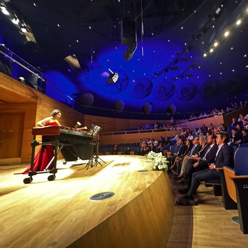 Primer concierto de marimba en Turquía