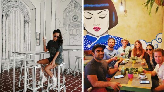 Restaurantes con murales en Guatemala